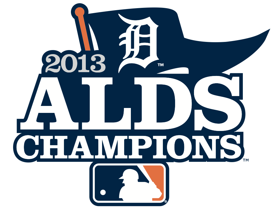 Detroit Tigers 2013 Champion Logo fabric transfer version 2